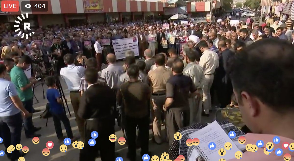 احتجاج الأكراد على مقتل مسلمي الروهينجا في ولاية راخين في ميانمار.