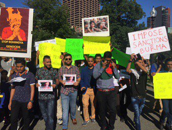 Rohingya Boston Protest   