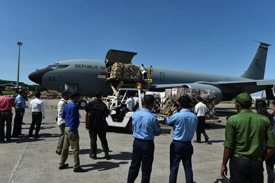 Singapore sends tents and other supplies to refugees in Bangladesh