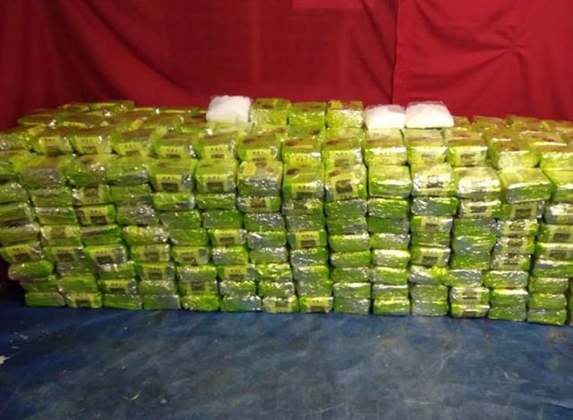 666 kg of methamphetamine seized in Yangon