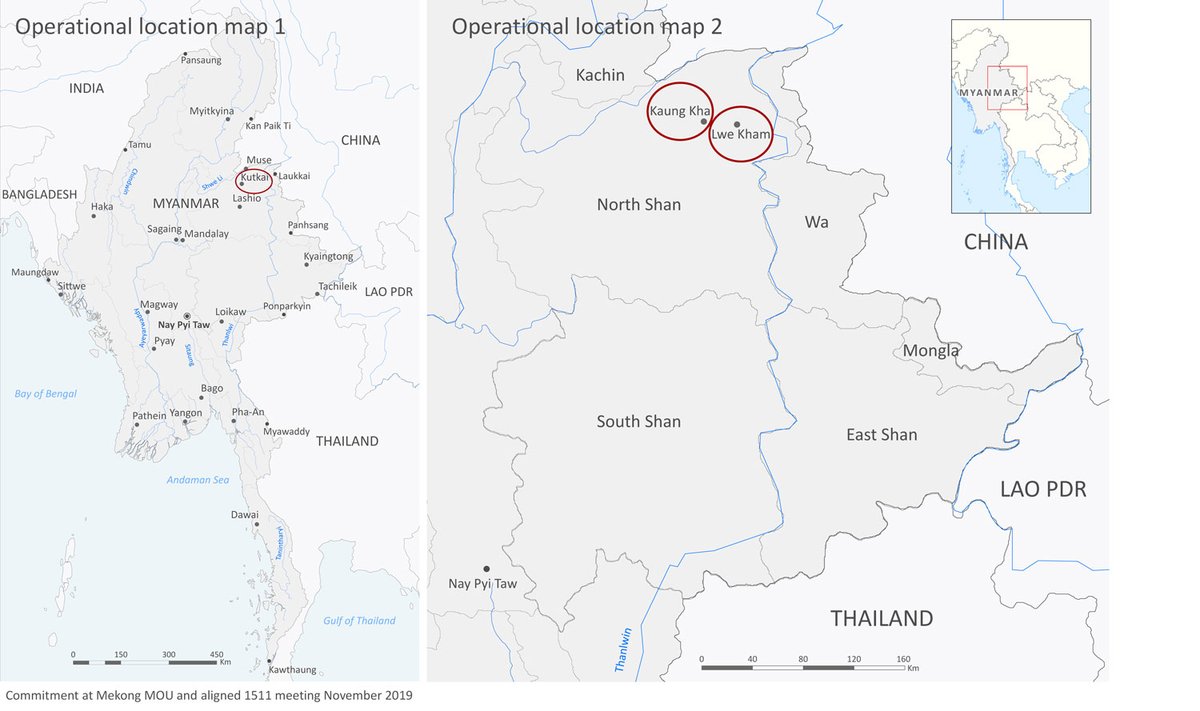 Important: joint release @UNODC_SEAP – Myanmar CCDAC (1 of 2). Northern Shan operation results in the largest synthetic drug seizures in the history of East and Southeast Asia. COVID19 is if anything a benefit to organizedcrime in Asia. 