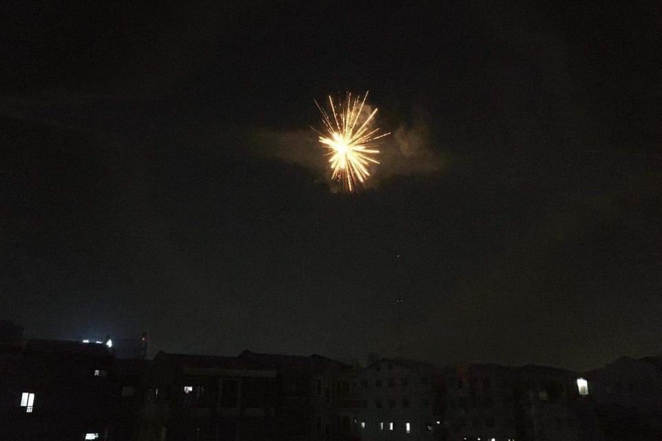 As 2008 Constitution has been abolished just an hour ago, people in Yangon are celebrating