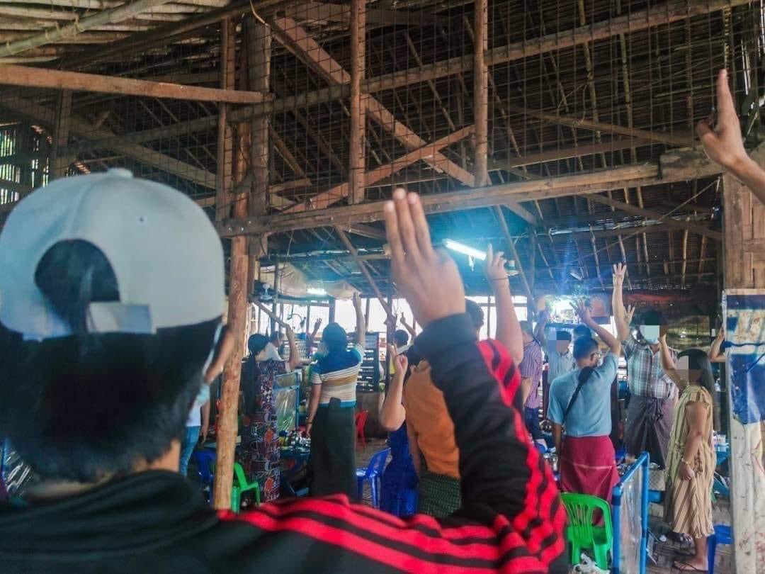 The owner of a tea shop in Dawei that went on strike on May 25 against the military dictatorship has been abducted by the JUNTA in this morning 9am