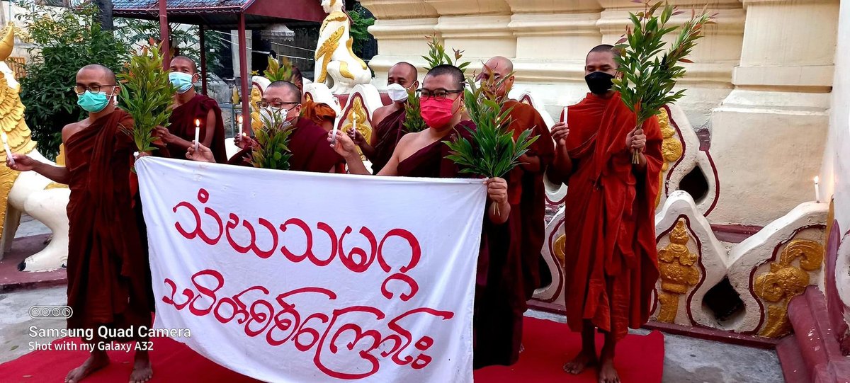 Mandalay Sangha Union boycott led by monks on January 2