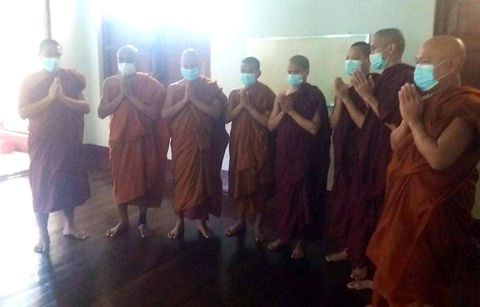 The monks of the Mandalay Sangha Union boycotted the strike and sent a message of condolence on January 25.