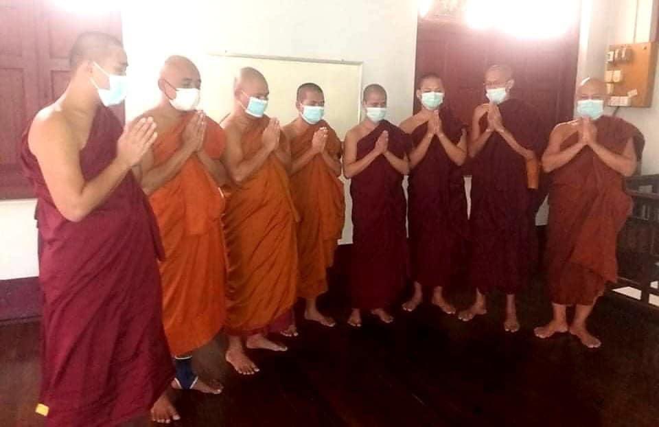 The monks of the Mandalay Sangha Union boycotted the strike and sent a message of condolence on January 25.