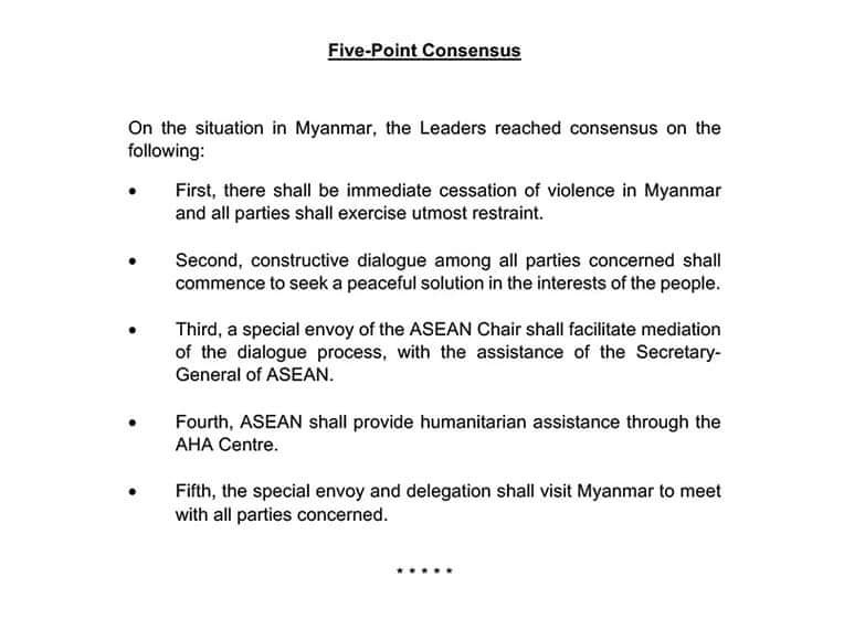 In joint statement, Japan PM @kishida230 & Cambodia PM HunSen called for stop to the flow of weapon to Myanmar & stressed need for immediate stop to violence during militarycoup. Want to see concrete actions to implement ASEAN 5-point consensus  