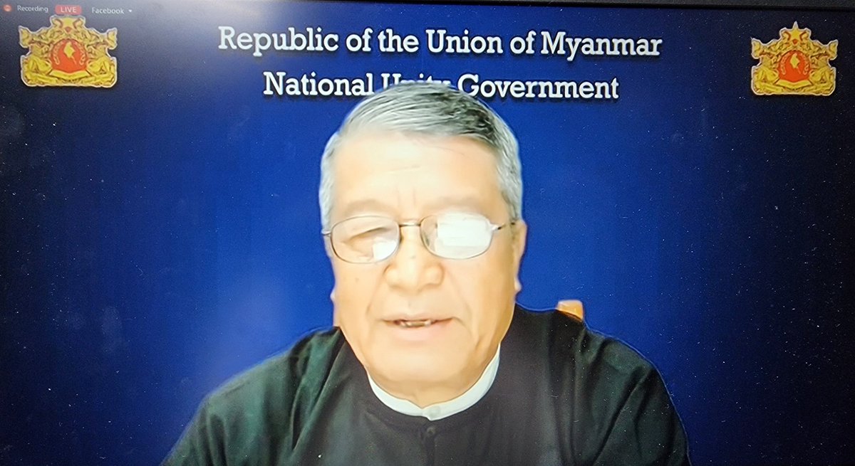 Spring revolution is stronger than ever says Myanmar @NUGMyanmar @DuwaLashiLa at @SpecialCouncil talk as Feb 1 will mark 3 years of #militarycoup. Says resistance forces edging closer to victory against military as fights made stunning gains 