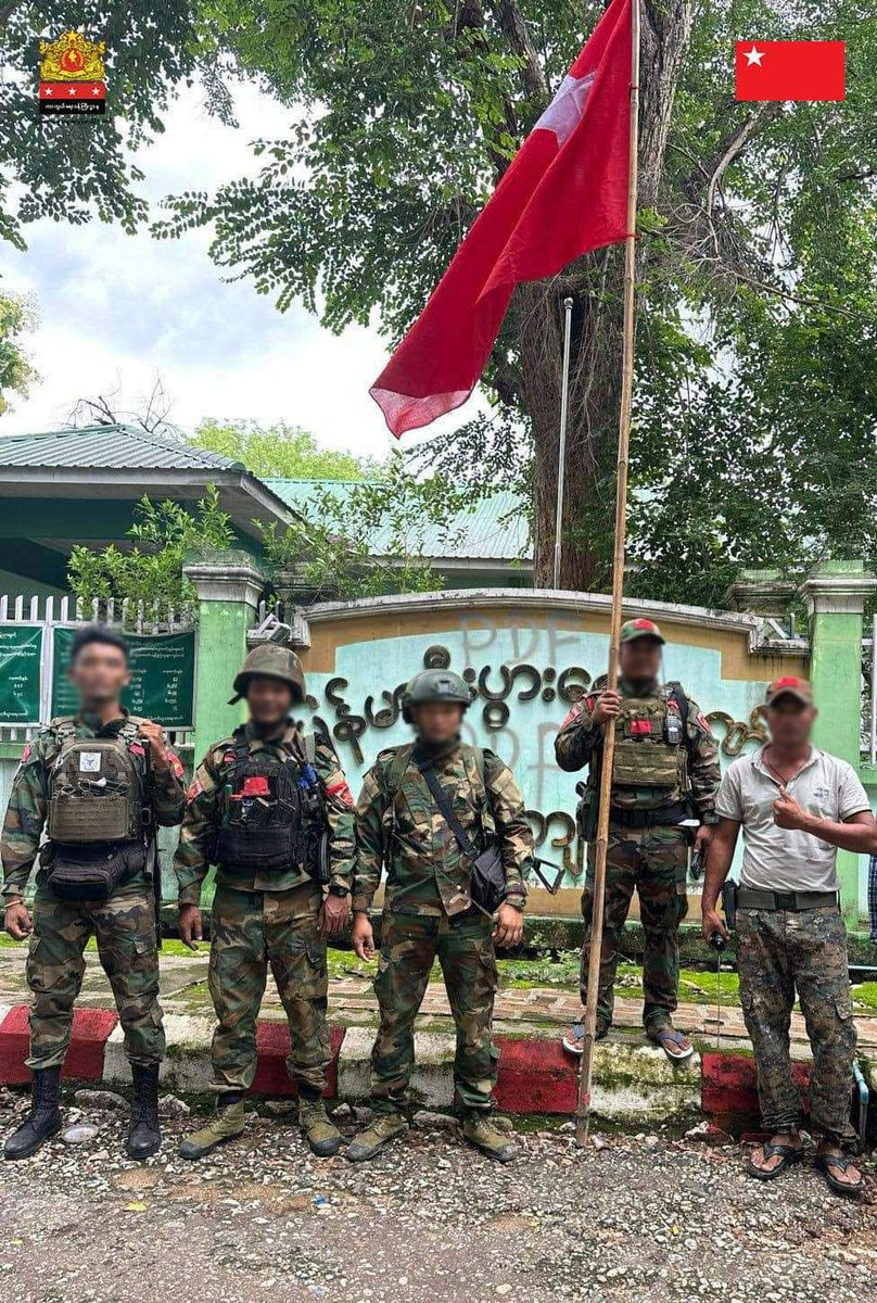 Myanmar : PDF resistance forces have captured the town of Thabeikkyin and its nearby military camps. With this capture the resistance has fully seized the last remaining junta pocket, north of Mandalay