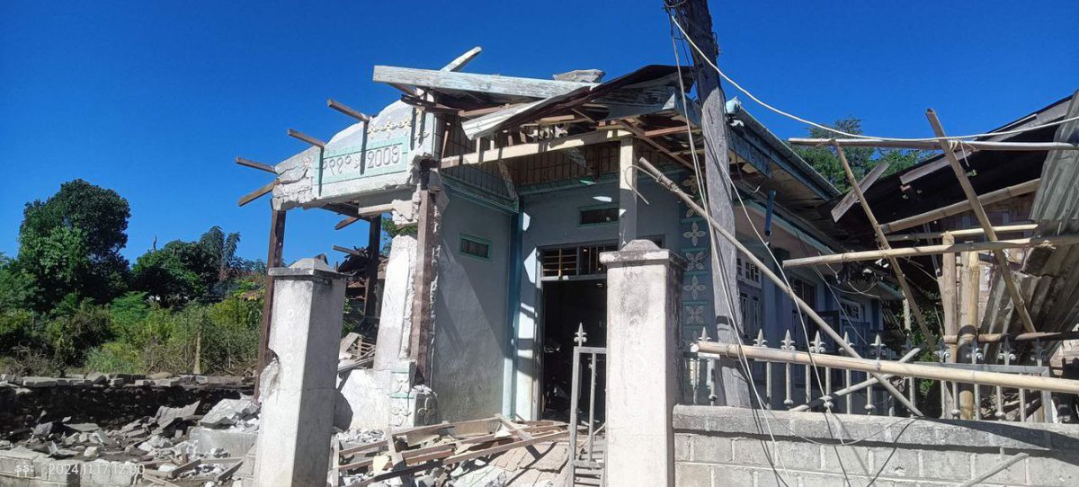 Junta airstrikes killed 17 civilians and wounded 26 others in northern Shan State’s Nawnghkio Township between Nov. 1 and 21, according to the Ta’ang National Liberation Army. 