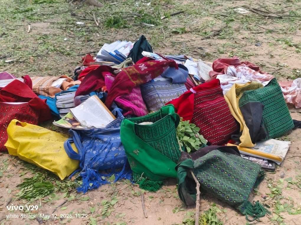 Junta's two airstrikes this morning killed dozens of students and two teachers and injured many in a school located  O Htein Twin village, Sagaing Region’s Depayin Township according to local sources report