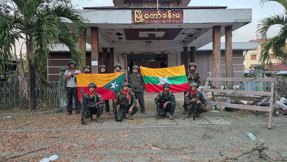 Myanmar junta forces and allied SNA militants retook control of the town of Banmauk in northern Sagaing after several days of heavy fighting with KIA/PDF resistance fighters