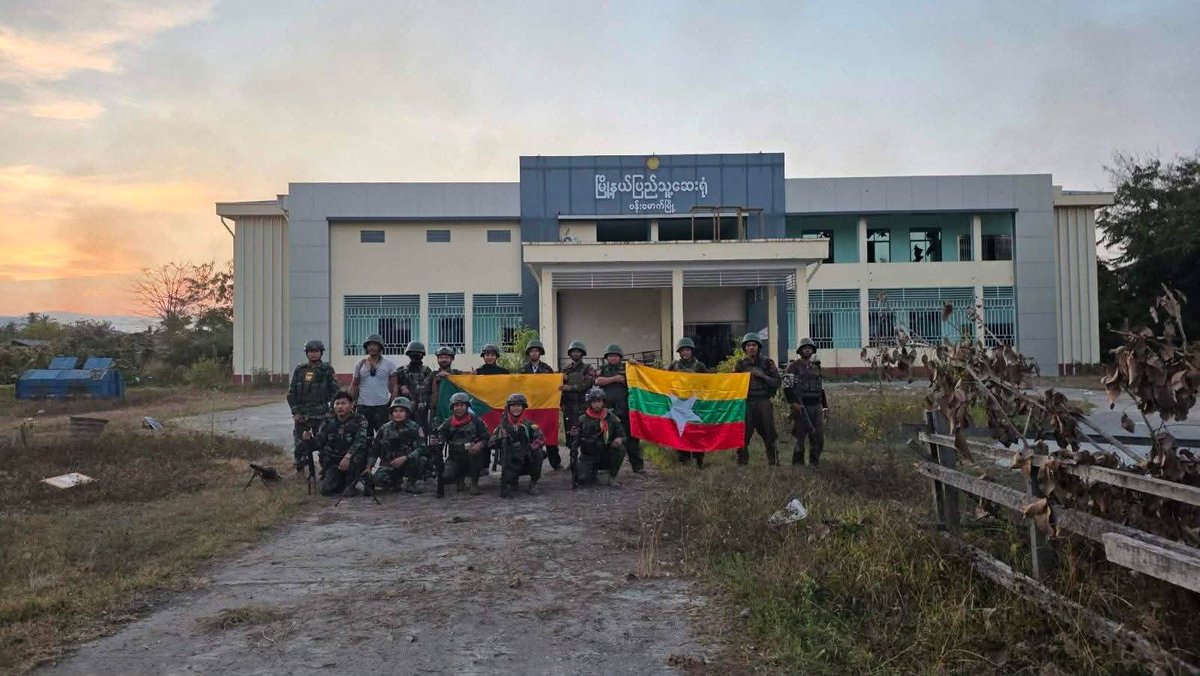 Myanmar junta forces and allied SNA militants retook control of the town of Banmauk in northern Sagaing after several days of heavy fighting with KIA/PDF resistance fighters